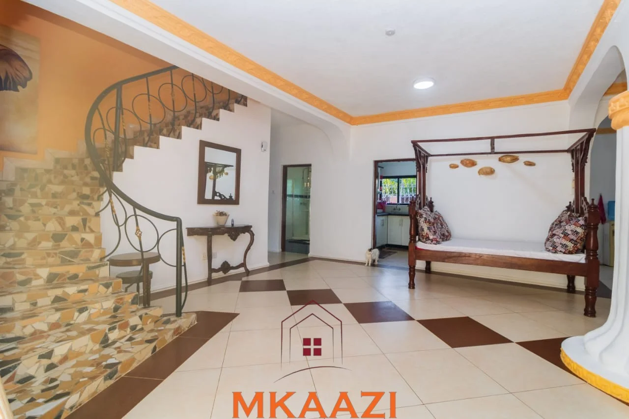 FULLY FURNISHED 5-BEDROOM HOLIDAY HOME FOR SALE IN DIANI BEACH, KWALE COUNTY