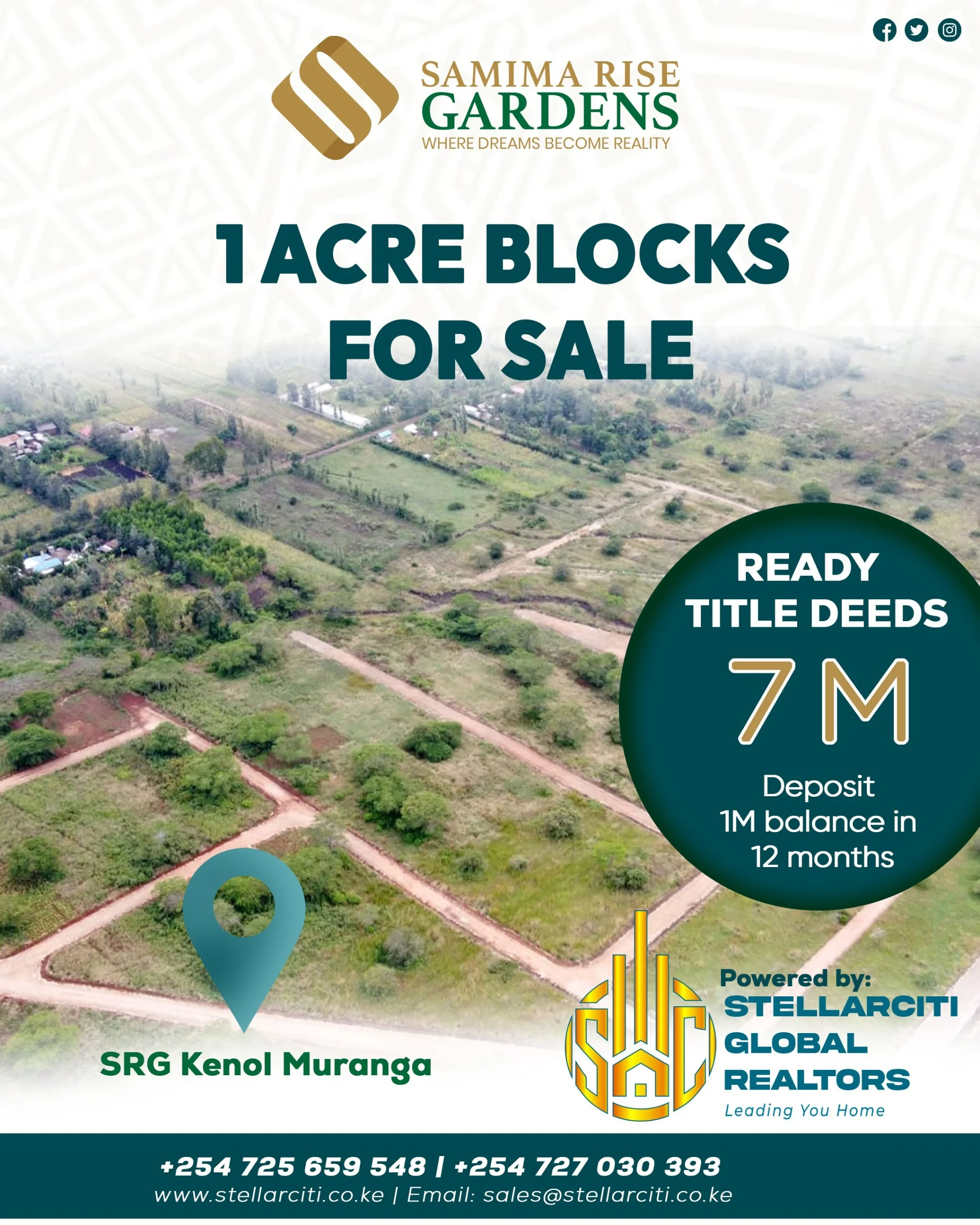 KENOL-Samima Rise Garden – From 1 Acre