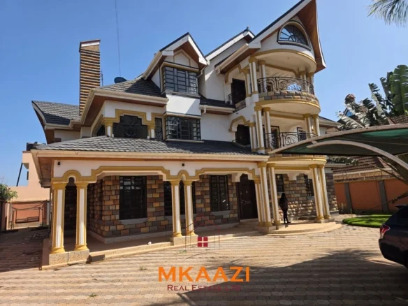 ULTRA-SECURE 6-BEDROOM LUXURY MANSION FOR SALE IN THIKA - GITHINGIRI ESTATE